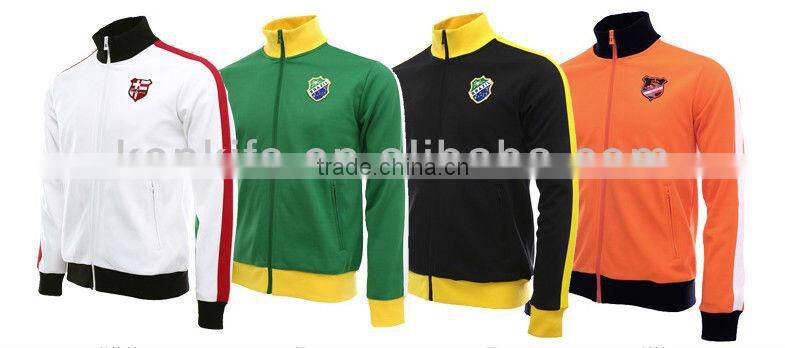 Customized thick long sleeve sweat suit made in china
