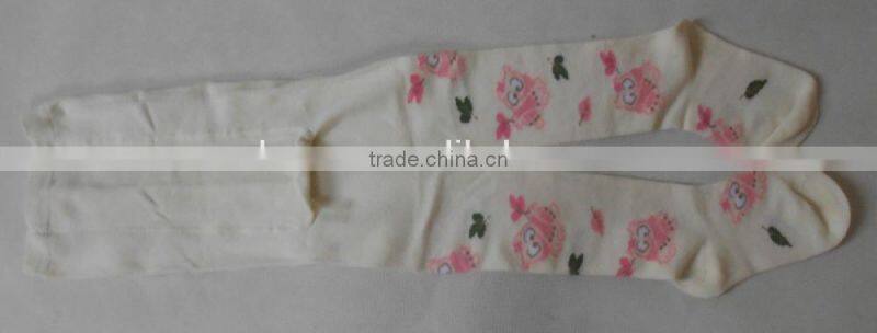 beautiful girl cotton pantyhose