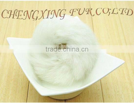 CX-E-02 Genuine Rabbit Fur Elastic Girls Hair Band