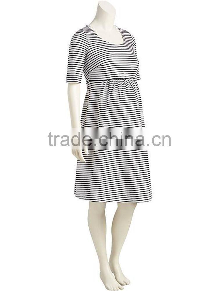 Top quantity blank plus size dress for pregnant women maternity party dresses