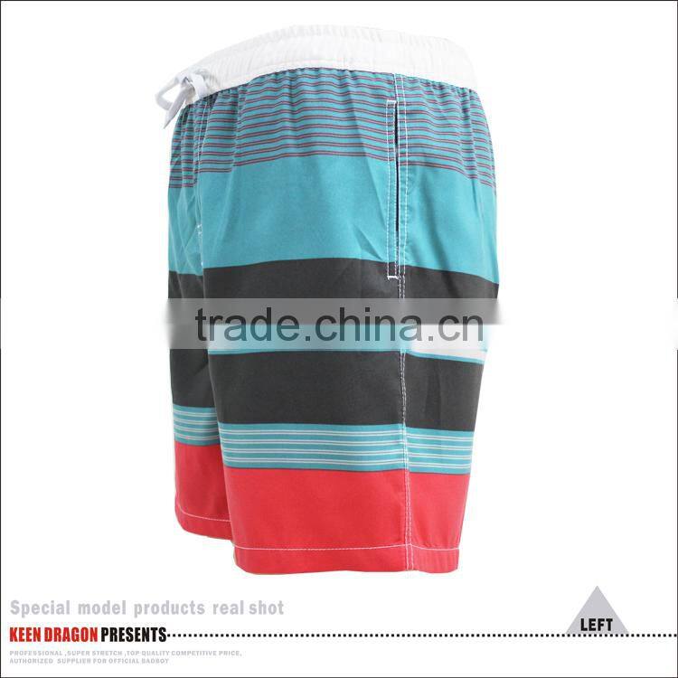 Sublimated Print Custom Made Sport Suit Couple Beach Shorts