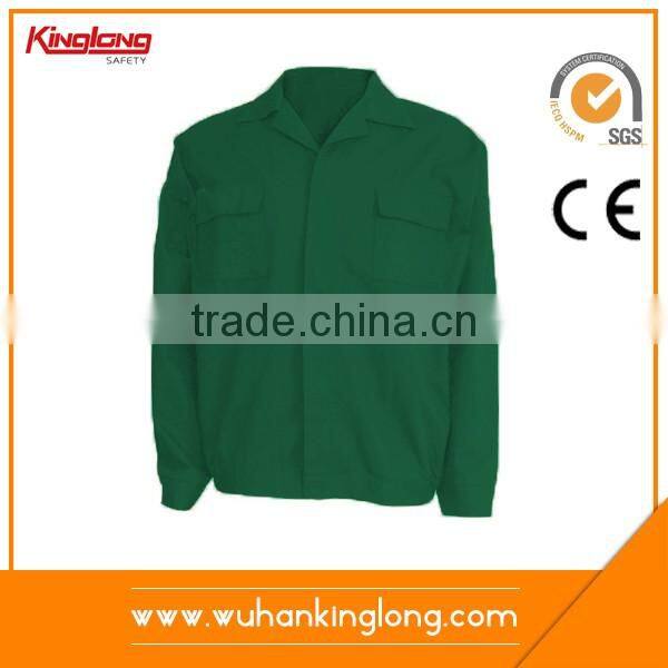 Man's workwear fire resistant cotton jacket safety coat