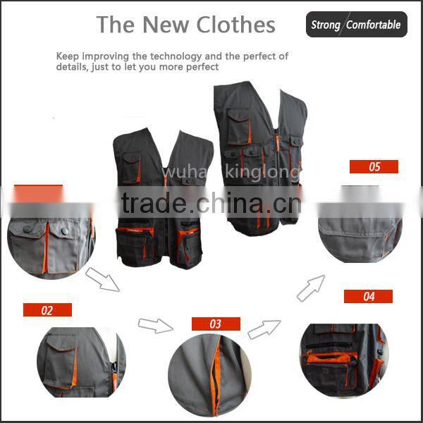 Fishing vest working vest man