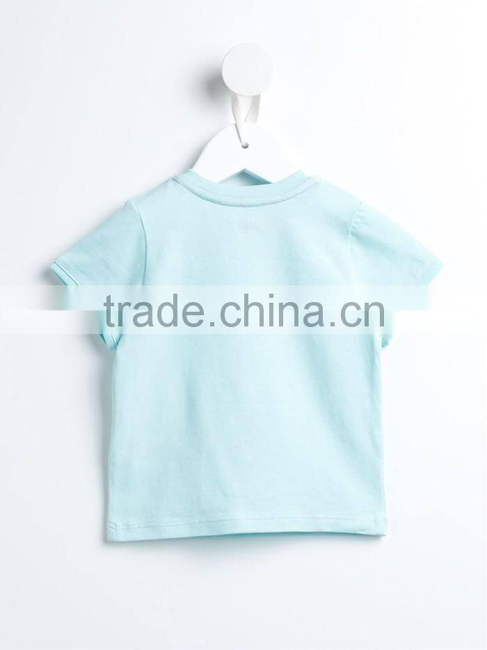 Bulk clothing for boys animal printed t-shirts factory China
