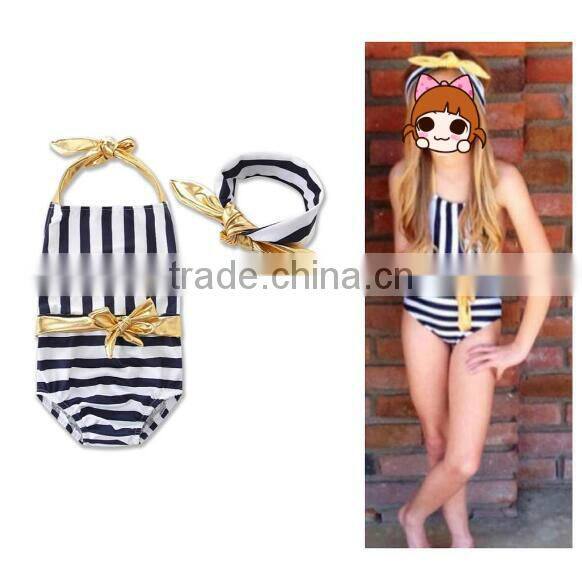 Summer swimwear small bikini top stripe bloomer unique baby girl names images