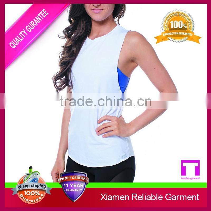 Loose custom crop tank top cheap women stringer tank tops in bulk