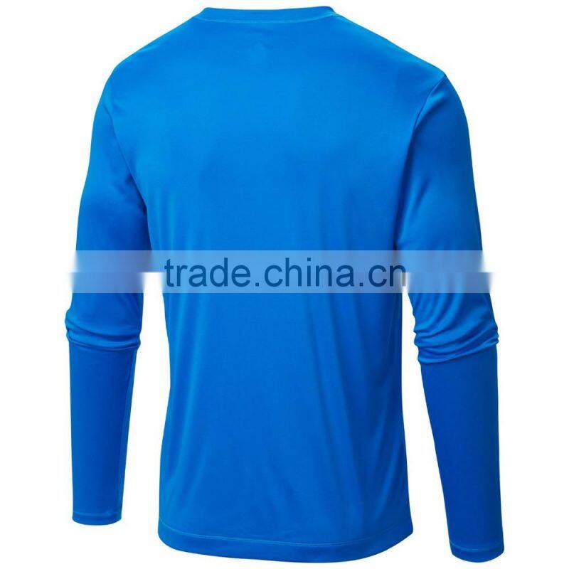 special design quick-dry long sleeve men t-shirt for winter