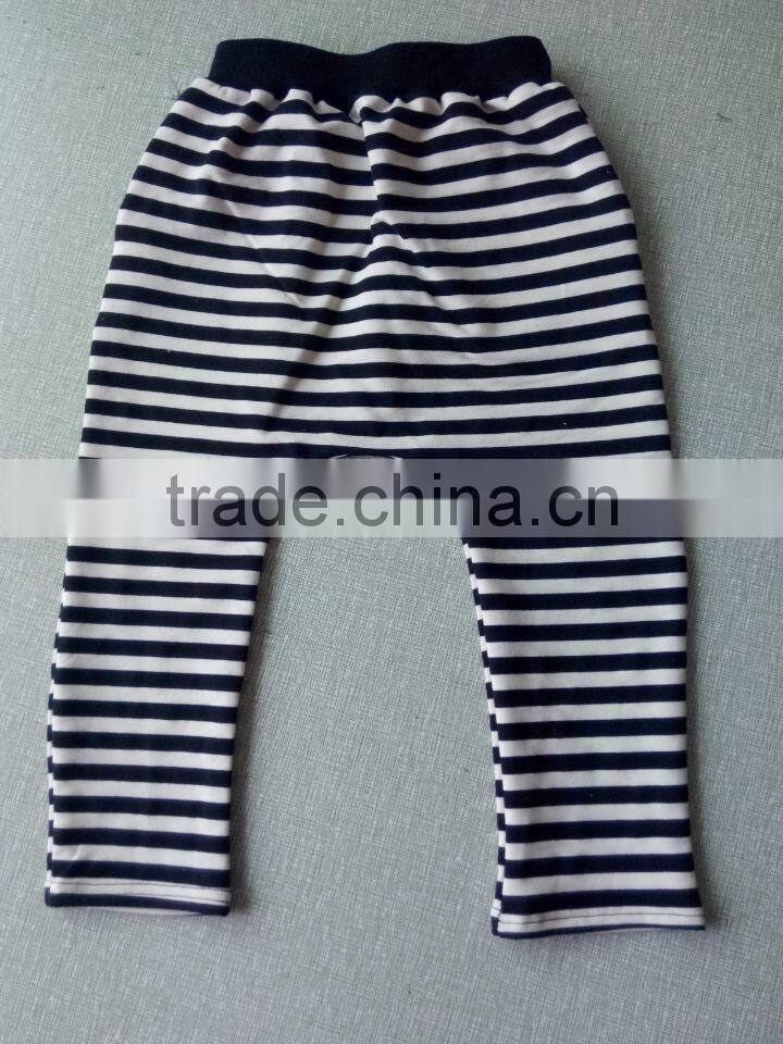 wholesale fashion children sweat pants, custom long kids harem trousers, baby girls trousers pants children