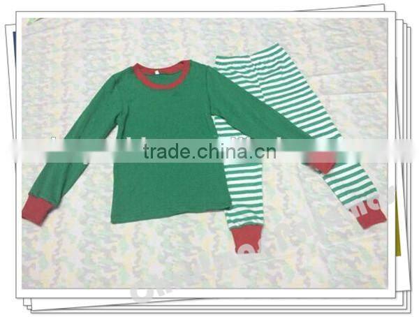 Christmas Fall 2015 Winter ruffle set baby kids sleeping clothing set giggle moon remake Persnickety sets stripe pajamas outfits