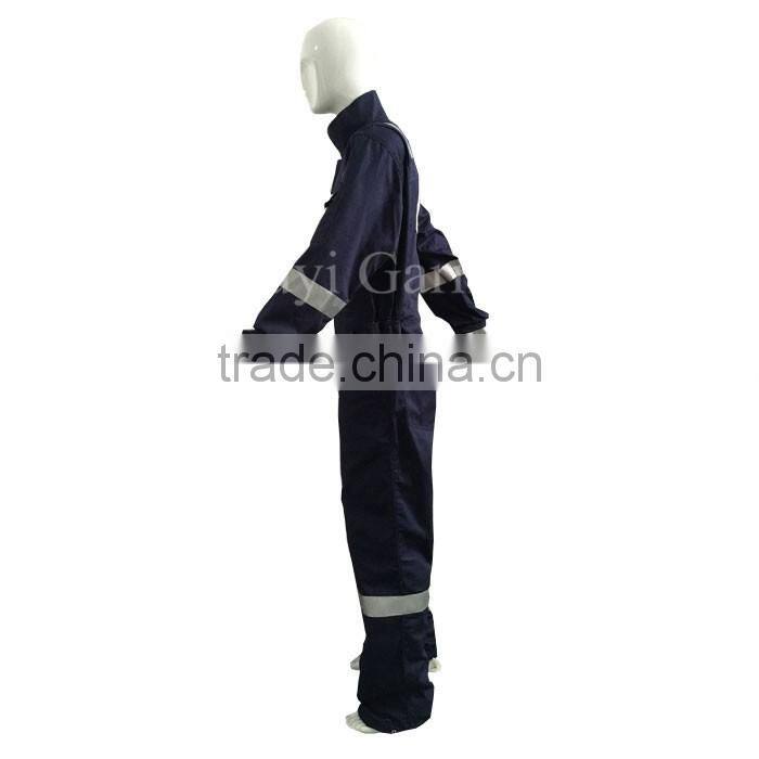Flame retardant 260gsm 100%cotton FR reflective tape coverall