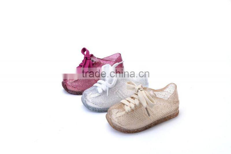2017 new design mini melissa shoes, kids jelly shoes