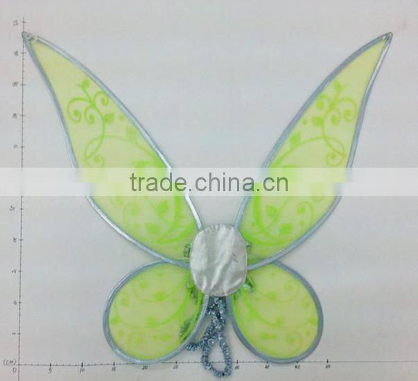 factory sale green color fairy wing for kids