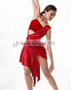 Burning! Red Elegant Ballroom Dancing Dress Lyrical Dress