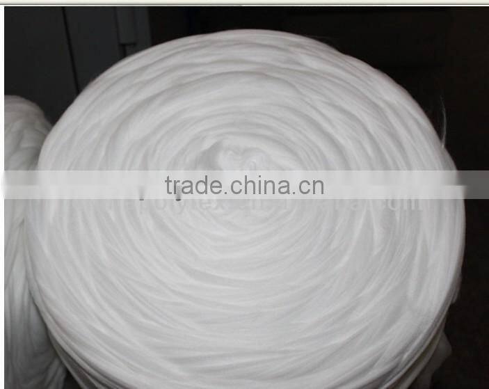 1.5D 3DRaw White Virgin Polyester Tops