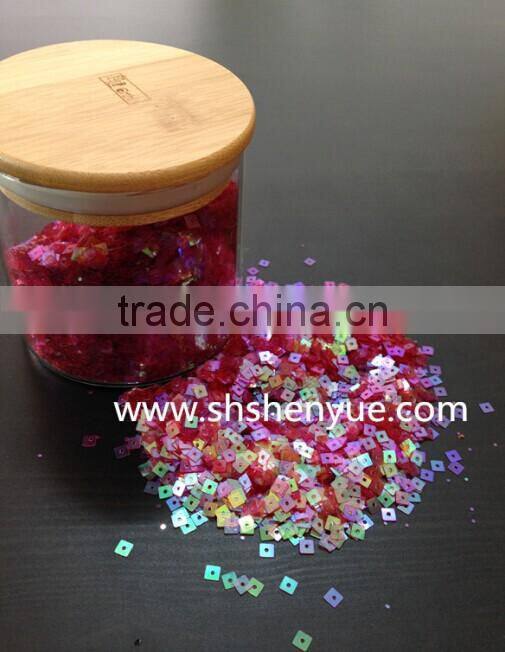 Hotsale velvet wholesale bulk garment fabric for embroidery loose sequins