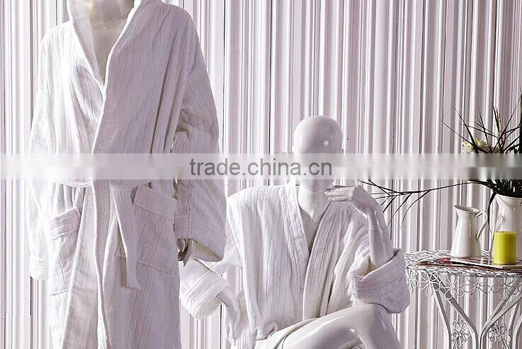 Hotel Terry velour bathrobes