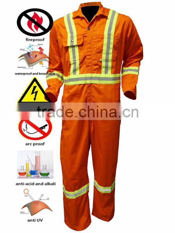 2016 Blue Acid Resistant Anti Fire Coverall Workwear