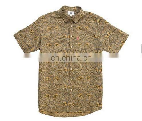 Custom latest polo shirt short sleeve shirt design for men 2017