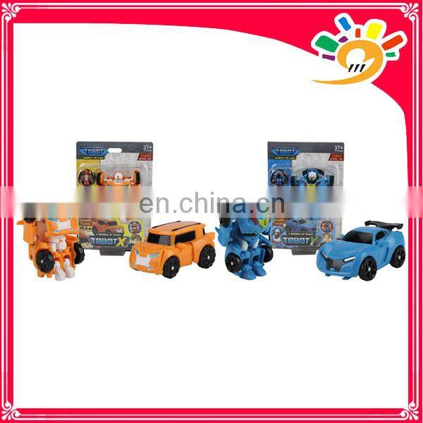super toy plastic transform car transform robot toy