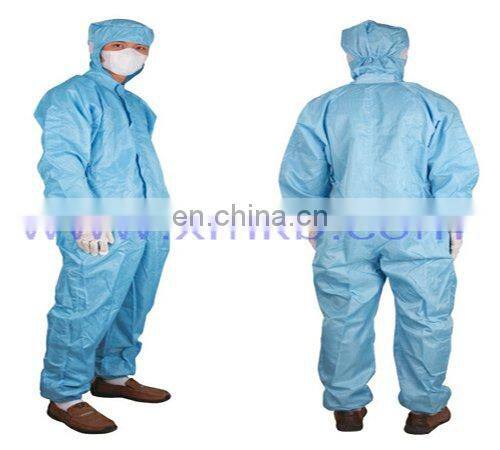 Nonwoven disposable Cleanroom Garment for electronic factory