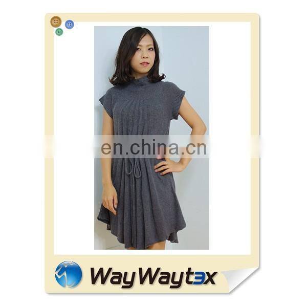 OEM NO1 High quality Angora cotton one piece knit woman sweater