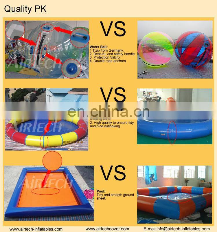 Colorful inflatable water pool for summer