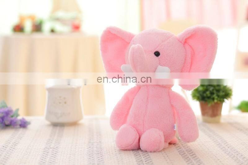 free sample wholesale cute stuffed animal elephant,plush soft elephant toy for kids, elephant custom plush toy