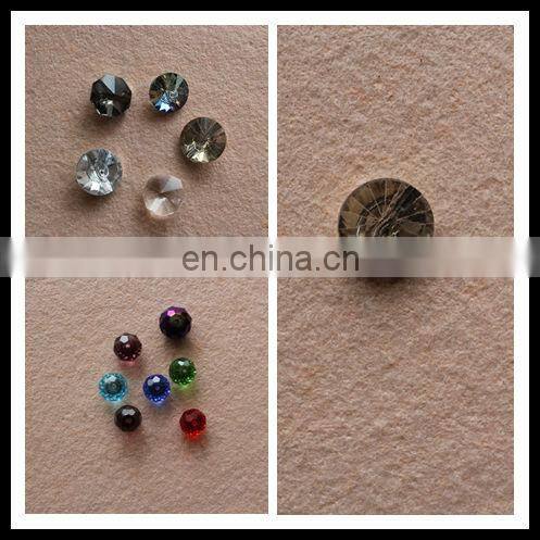 14mm Natural Flower Shape Wooden Coat Sewing Button /Brass Magnet Button For Leather Bags