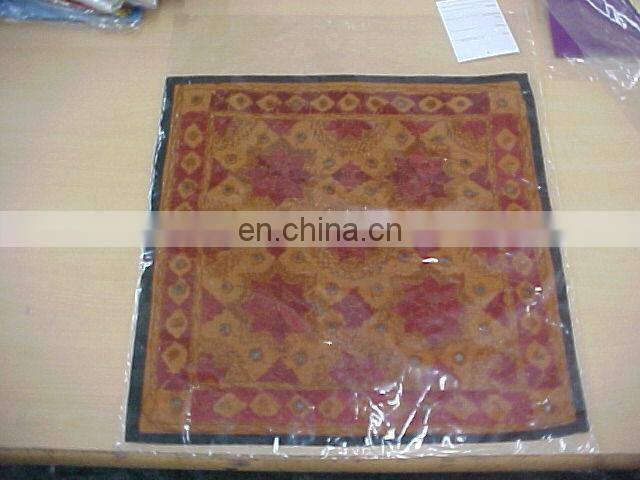 Sequins Patches Cushion Cover,Khambria Cushion Cover