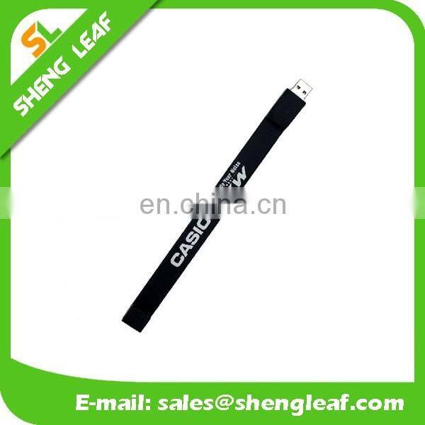Cheap silicone wristband usb