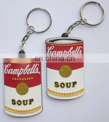 Custom football shirt pvc keychain