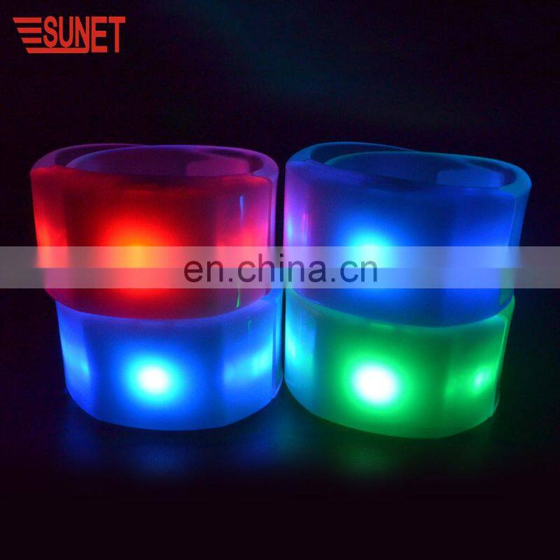 2018 SUNJET New Party Supplies DMX+Programe 400 Meters Range Cool LED Bracelet Light Up Your Party