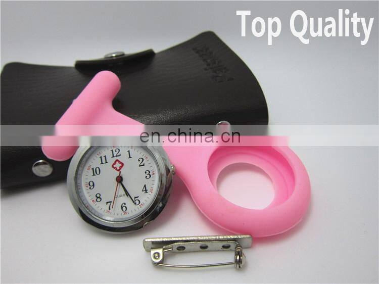 Finest Premiums Dolphin Shape Stainless Steel FOB Nurse Watch