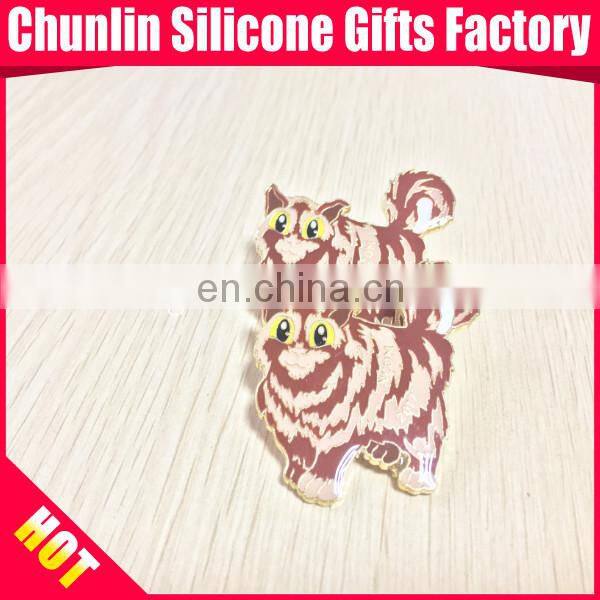 custom high quality magnetic aluminium badge