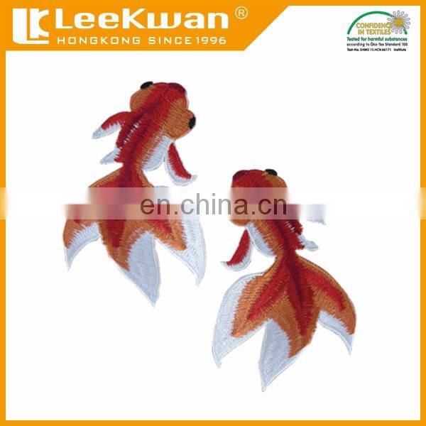 Goldfish Plain Embroidery Iron-on Patch/Normal Embroidery Badge