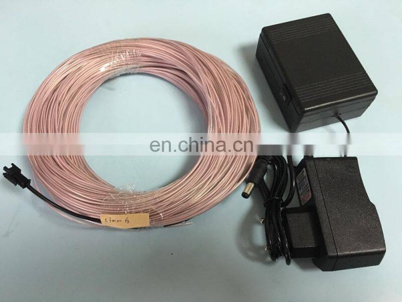 NEW Design Female to Male 2 Pin Connector EL wire 5-way splitter Extension cable for EL tape