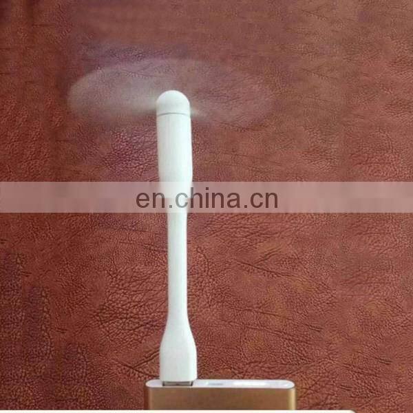 Flexible USB Mini Fan Portable USB Fan with Strong Wind