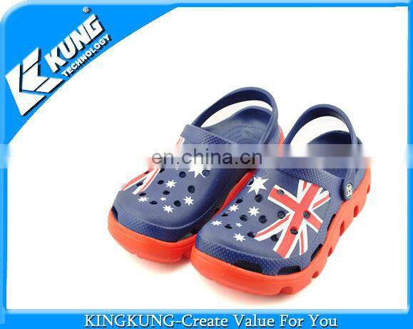Cheap and stylish man garden shoe with eva material