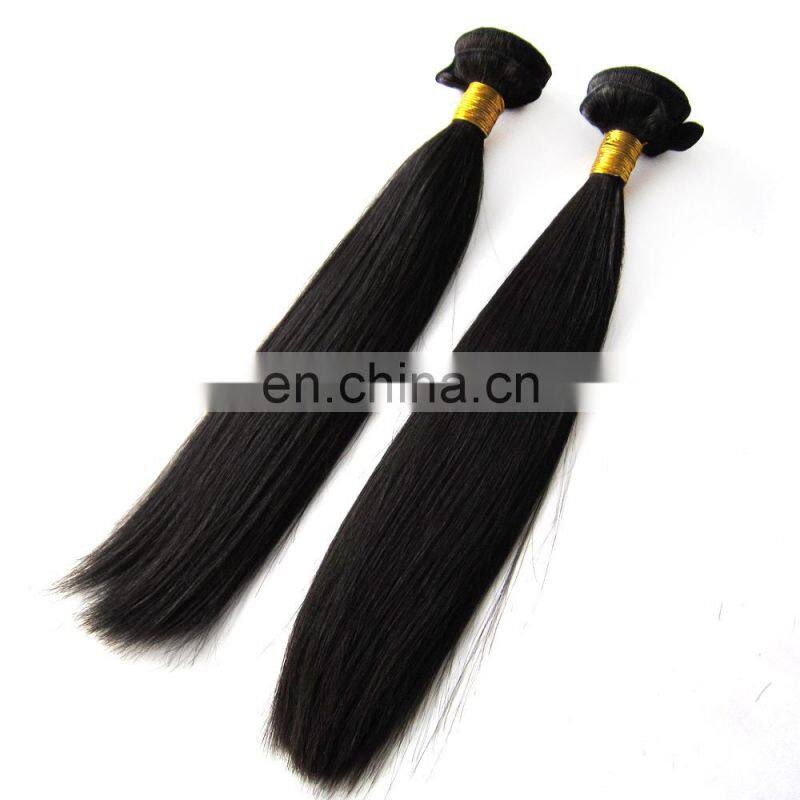 8A virgin hair straight hair 100% natural original brazilian human hair for black women