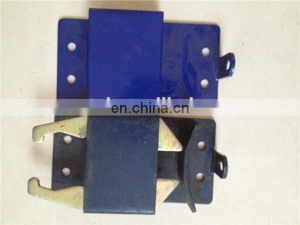 Steel blue finished fence fitting two way lockable gate latch
