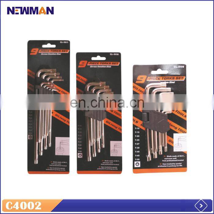 Dependable Manufacturer Short Hex Key, S2 Red Inner Hex Key Set