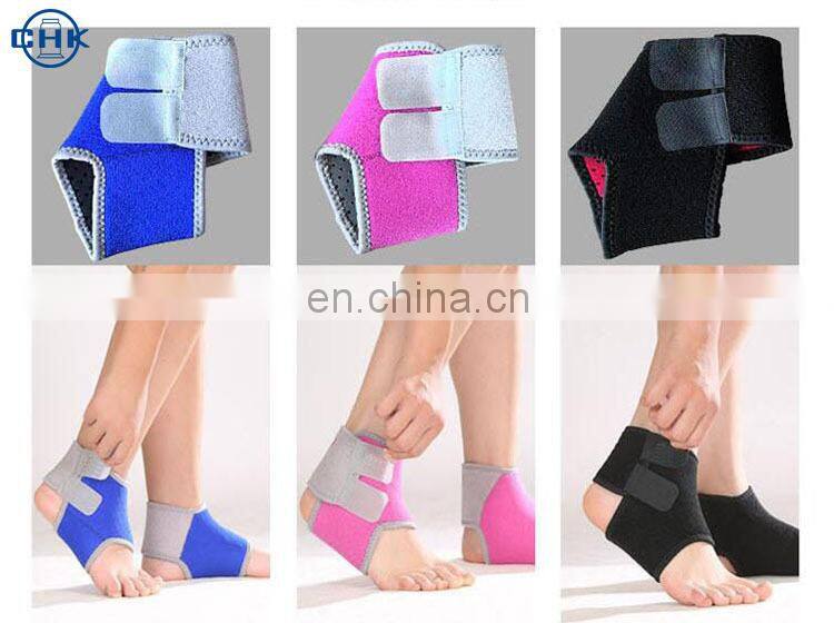 Children outdoors sports prevent sprain ankle support adjustable bandages pad sleeve