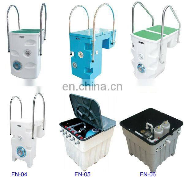 Integrative Wall Hung Pipeless Swimming Pool Water Filter Without Machine Room