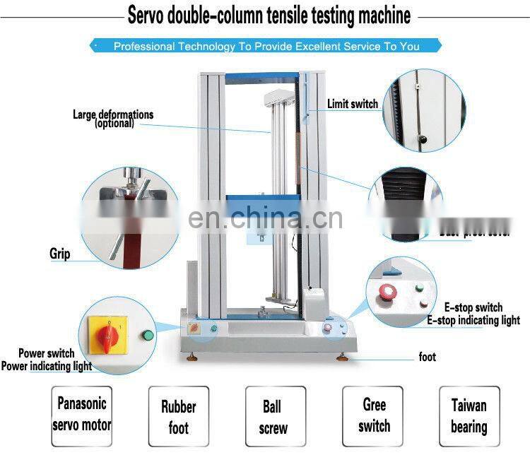 Liyi Tensile Strength Tester Rubber Testing Machine Test Instrument Paper Extensometer Price