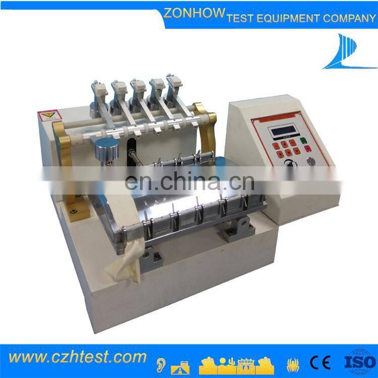Textile rub dyeing fastness tester washing color fastness testing machine electric friction dyeing fastness testing machine