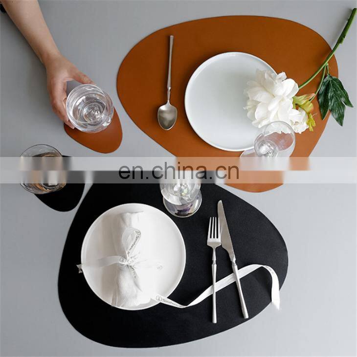 Wholesales Cheap price thick felt place mat 2020