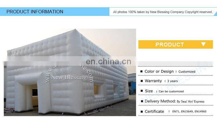 Hot-sale giant customized size inflatable outdoor event bar tent