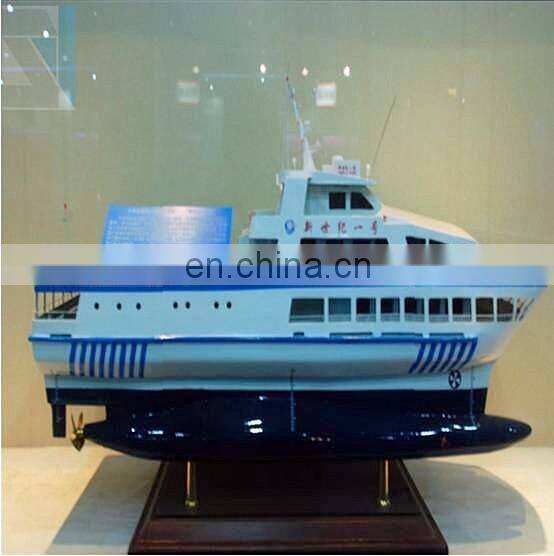 3d laser miniature vessel scale plastic ship model