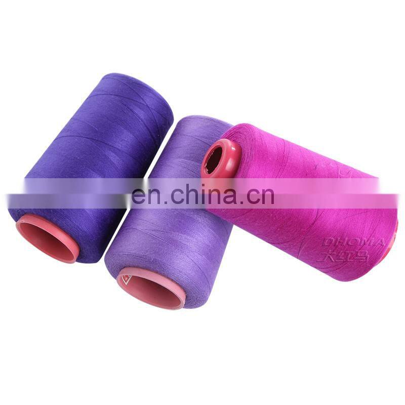 Factory wholesale computer embroidery machine polyester sewing thread 402