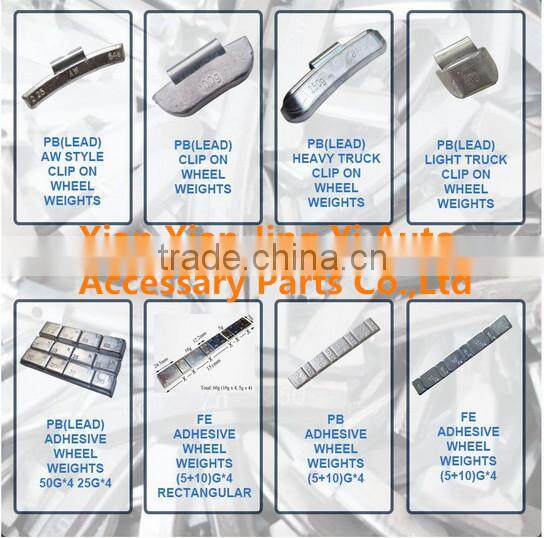 High Quality zn Adhesive used Wheel balance Weights